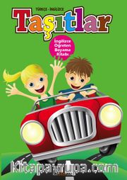 Taşıtlar / İngilizce Öğreten Boyama Kitabı