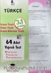 8. Sınıf Türkçe Yaprak Test (64 Adet)