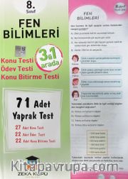 8. Sınıf Fen Bilimleri Yaprak Test (71 Adet)