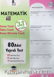 8. Sınıf Matematik Yaprak Test (80 Adet)