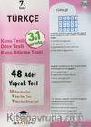 7. Sınıf Türkçe Yaprak Test (48 Adet)