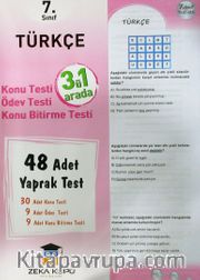 7. Sınıf Türkçe Yaprak Test (48 Adet)