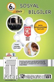 6. Sınıf Sosyal Bilgiler 20x25 Test Soru Föy Yapraktest