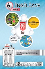 6. Sınıf İngilizce 20x25 Test Soru Föy Yapraktest