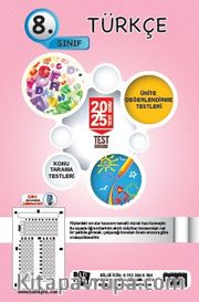 8. Sınıf Türkçe 20x25 Test Soru Föy Yapraktest