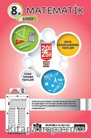 8. Sınıf Matematik 20x25 Test Soru Föy Yaprak Test
