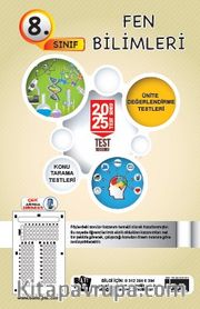 8. Sınıf Fen Bilimleri 20x25 Test Soru Föy Yaprak Test