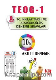 8. Sınıf T.C. İnkılap Tarihi ve Atatürkçülük TEOG 1 10'lu Akıllı Deneme