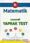 9. Sınıf Matematik Çek Kopar Yaprak Test