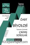 2018 KPSS ÖABT Biyoloji Tamamı Çözümlü Çıkmış Sorular
