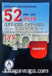 LYS Edebiyat 52 Yılın Çıkmış Soruları