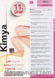 11. Sınıf Kimya Yaprak Testi