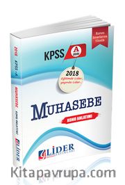 2018 KPSS A Muhasebe Konu Anlatımı