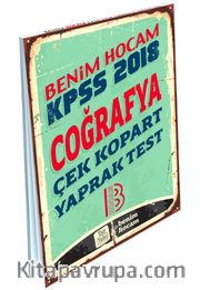 2018 KPSS Coğrafya Çek Kopart Yaprak Test 