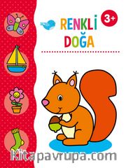 Renkli Doğa Boyama Kitabı (3+ Yaş)