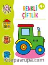 Renkli Çiftlik Boyama Kitabı (4+ Yaş)
