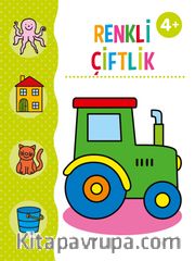 Renkli Çiftlik Boyama Kitabı (4+ Yaş)
