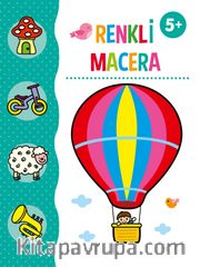 Renkli  Macera Boyama Kitabı (5+ Yaş)