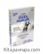 2018 KPSS A Özel Hukuk Konu Anlatımlı
