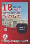 YGS-LYS Türkçe Edebiyat 18 Yılın (2010-2017) Soru ve Çözümleri