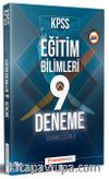2018 KPSS Eğitim Bilimleri 9 Deneme Tamamı Çözümlü