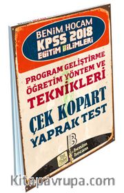 2018 KPSS Eğitim Bilimleri Program Geliştirme-Öğretim Yöntem ve Teknikleri Çek Kopart Yaprak Test