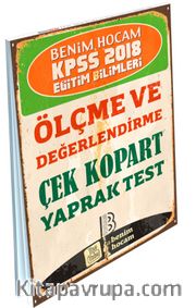 2018 KPSS Eğitim Bilimleri Ölçme ve Değerlendirme Çek Kopart Yaprak Test 