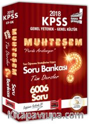 2018 KPSS Genel Yetenek Genel Kültür Muhteşem Tüm Dersler Soru Bankası