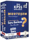 2018 KPSS Eğitim Bilimleri Muhteşem Tüm Dersler Soru Bankası