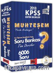 2018 KPSS Eğitim Bilimleri Muhteşem Tüm Dersler Soru Bankası