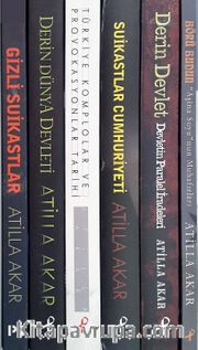 Atilla Akar Güncel Siyaset Tarih ve Komplolar Seti (6 Kitap)