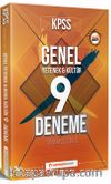 2018 KPSS Genel Yetenek Genel Kültür 9 Deneme Tamamı Çözümlü