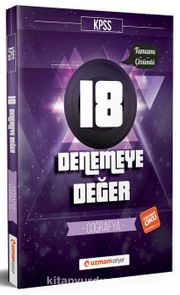 2018 KPSS Denemeye Değer 18 Coğrafya Tamamı Çözümlü
