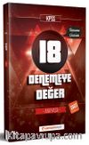 KPSS Denemeye Değer 18 Anayasa Tamamı Çözümlü