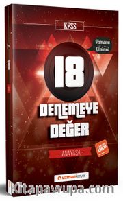 KPSS Denemeye Değer 18 Anayasa Tamamı Çözümlü