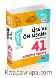2018 KPSS Lise ve Önlisans 41 Deneme Sınavı