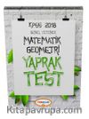 2018 KPSS Genel Yetenek Matematik-Geometri Çek Kopart Yaprak Test