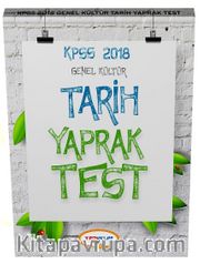 2018 KPSS Genel Kültür Tarih Çek Kopart Yaprak Test