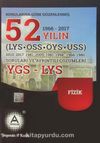 YGS-LYS 52 Yılın Fizik Soruları ve Ayrıntılı Çözümleri
