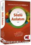 Sözlü Anlatım Üniversiteler İçin Türkçe 2
