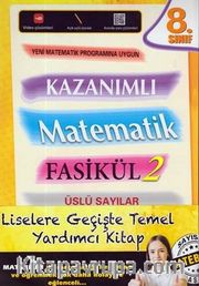 8. Sınıf Kazanımlı Matematik Fasikül 2 - Üslü Sayılar