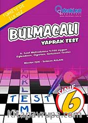 Bulmacalı Yaprak Test 6. Sınıf