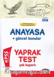 2018 KPSS Anayasa Güncel Konular Çek Koparlı Yaprak Test