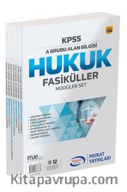 KPSS A Grubu Alan Bilgisi Hukuk Fasiküller Modüler Set (Kod:1386)