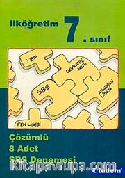 7. Sınıf Çözümlü Deneme Sınavı (8 adet)