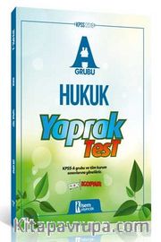 2018 KPSS A Grubu Hukuk Çek Kopar Yaprak Test