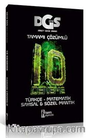 2018 DGS Tamamı Çözümlü 10 Deneme