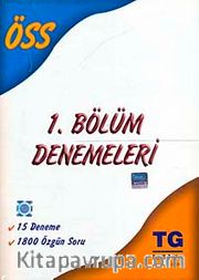 ÖSS 1. Bölüm Denemeleri