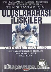 2011 KPSS Uluslararası İlişkiler Yaprak Testler 800 Soru