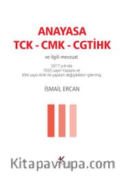 Anayasa - TCK - CMK - CGTİHK ve İlgili Mevzuat (Cep Boy)        